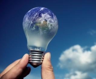 Lâmpada econômica.