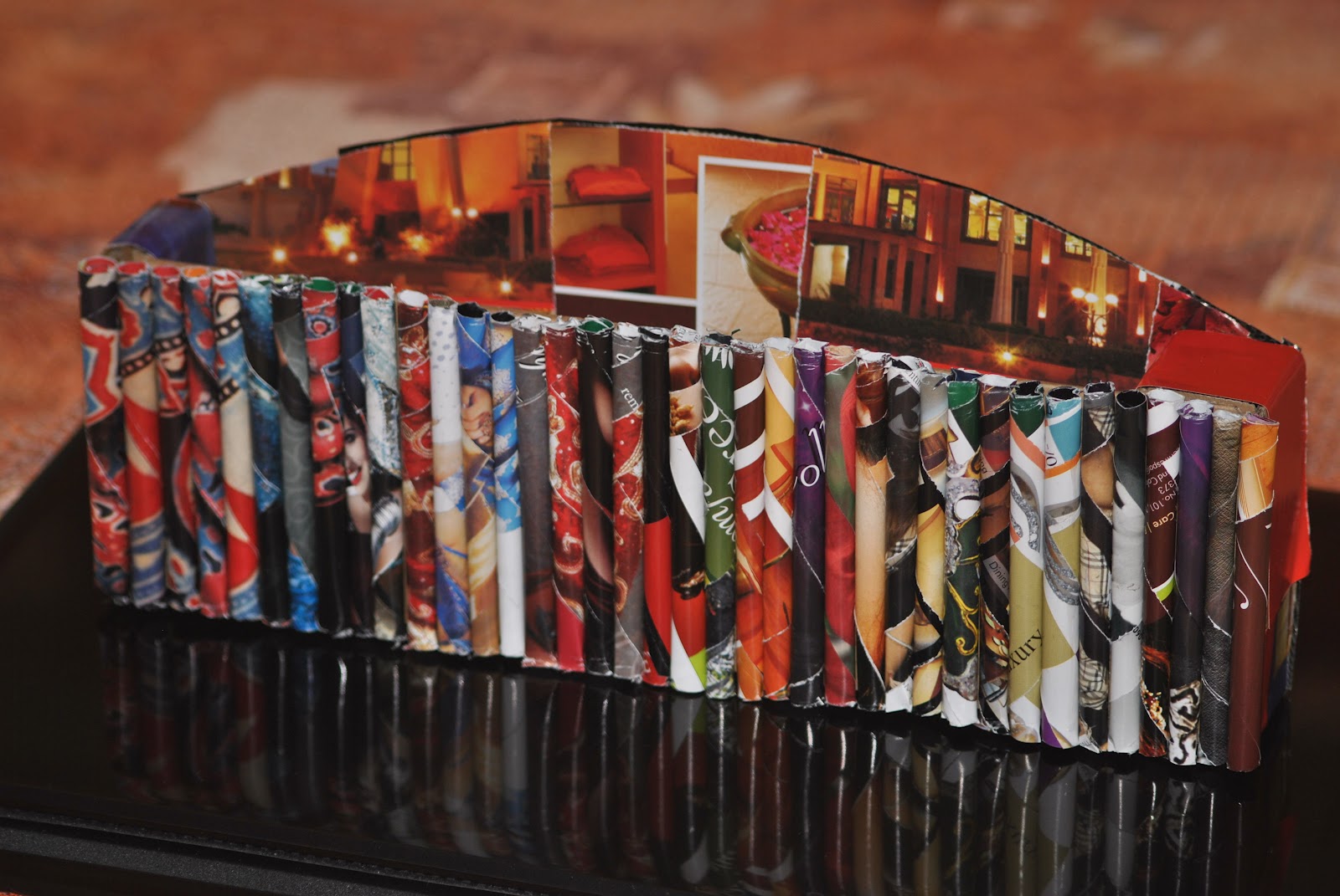 Porta Revistas Material Reciclavel