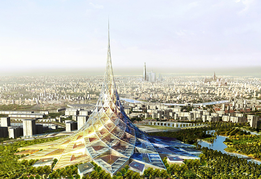 Crystal Island Moscou As 10 construções mais sustentáveis do mundo