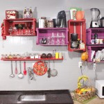 Decoração com caixotes de madeira