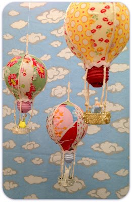 balão Usando lâmpadas para decoração