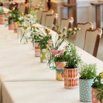 Decoração de casamento com latas