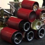 Saiba como fazer um adega com latas de alumínio