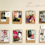 Faça um mural de recados com pranchetas velhas